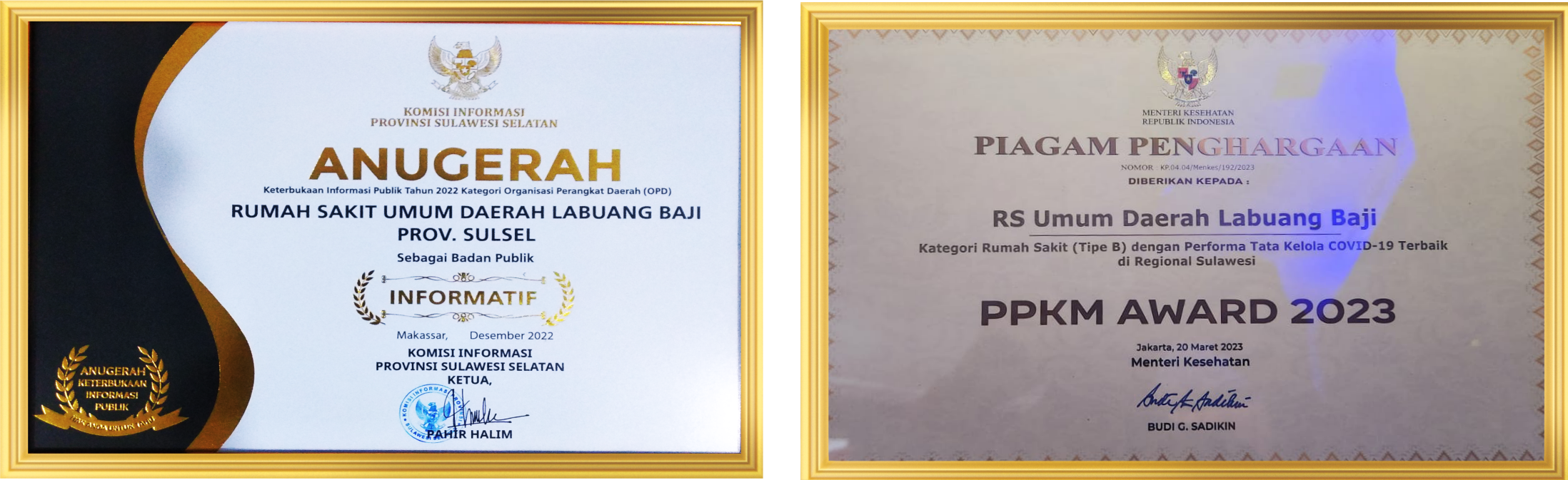 Banner PPKM Award & Keterbukaan Informasi
